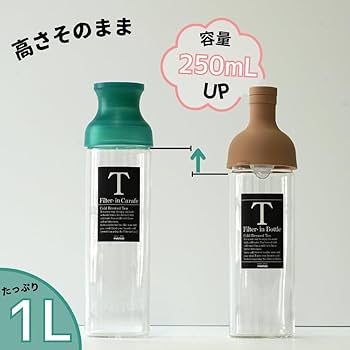 Amazon.co.jp: HARIO(ハリオ) フィルターインボトル カラフェ
